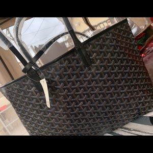 Goyard St. Louis tote (black) GM (SUT020077)